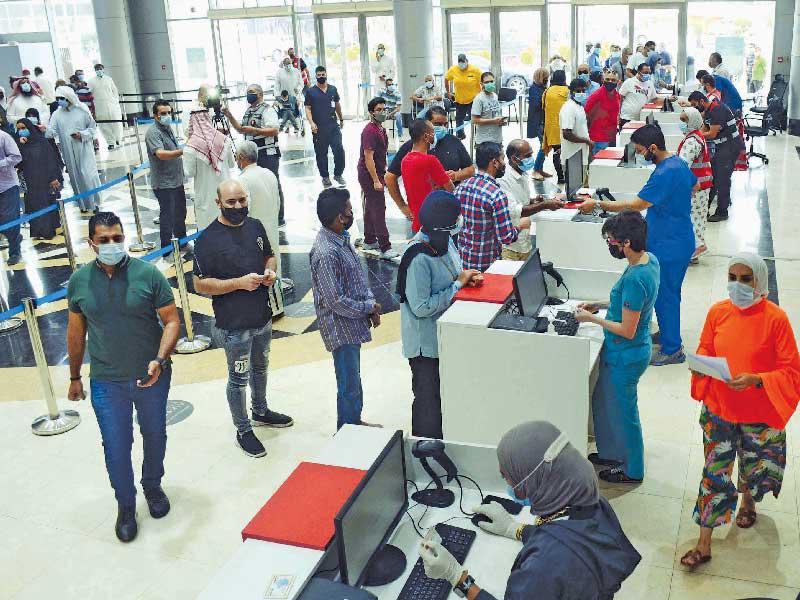 جانب من عملية التطعيم