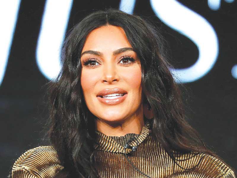 الفنانة كيم كاردايشيان