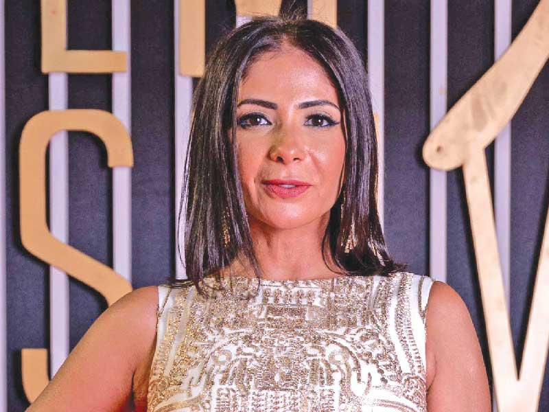 الممثلة منى زكي 