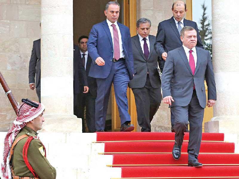 استقالة 3 مستشارين لملك الأردن وتعيين مدير لمكتبه