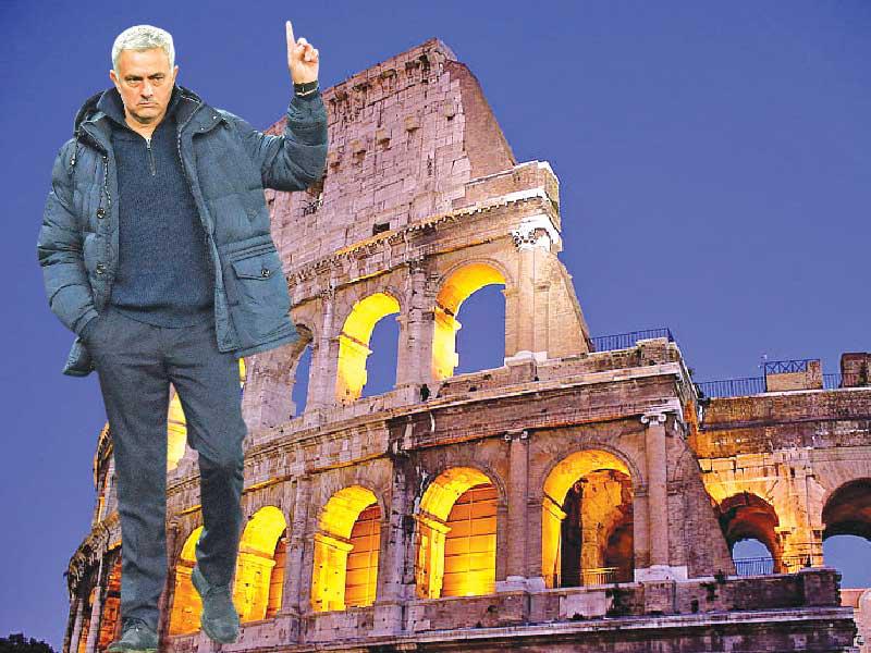  المدرب البرتغالي جوزيه مورينيو