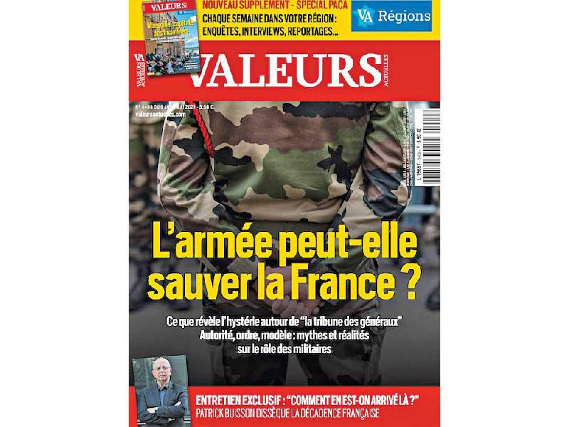 مقال مجلة فالور أكتويل الفرنسية n