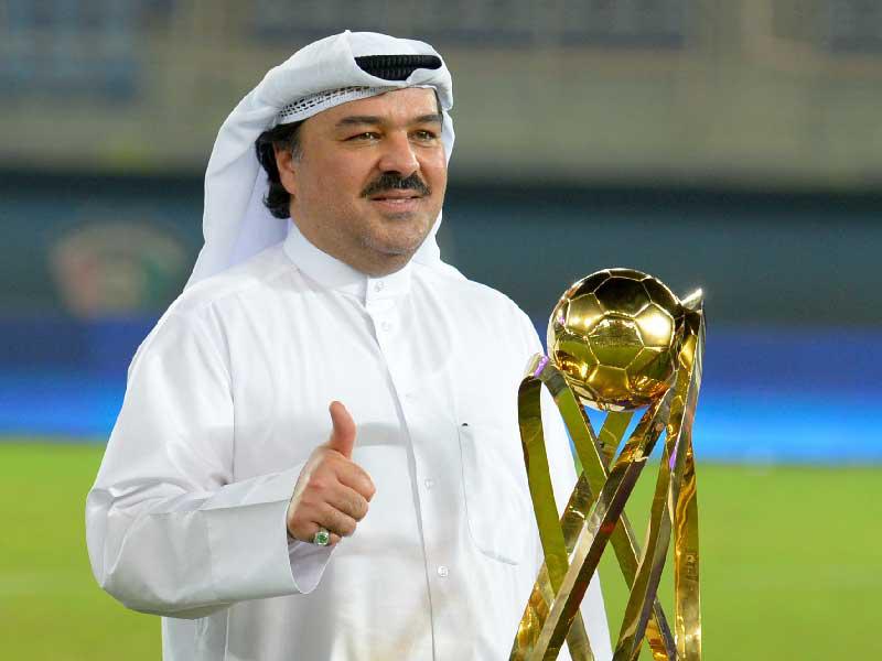  رئيس النادي العربي عبدالعزيز عاشور