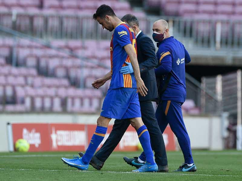 لاعب وسط برشلونة المخضرم سرجيو بوسكيتس