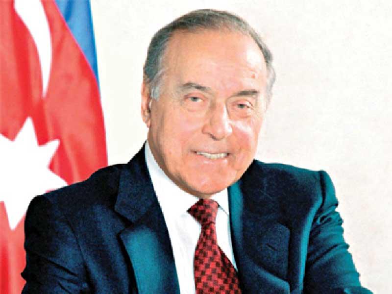  الزعيم القومي لشعب أذربيجان حيدر علييف