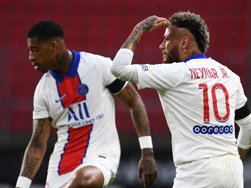 لاعبا باريس سان جرمان