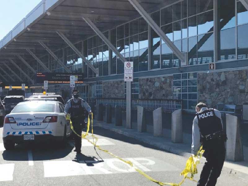 قتيل بإطلاق نار في مطار فانكوفر 