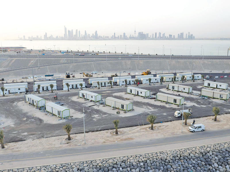 تجهيزات المركز في مراحلها النهائية