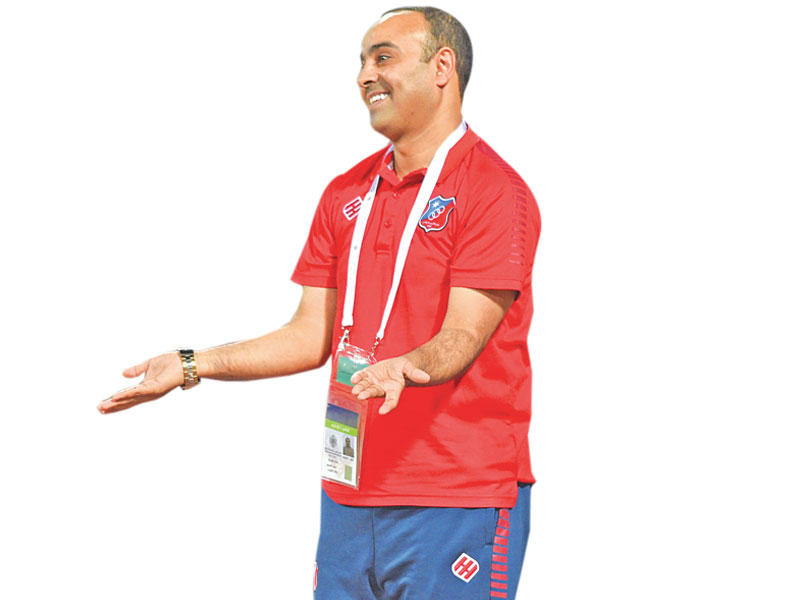 المدرب الإسباني غونزاليس