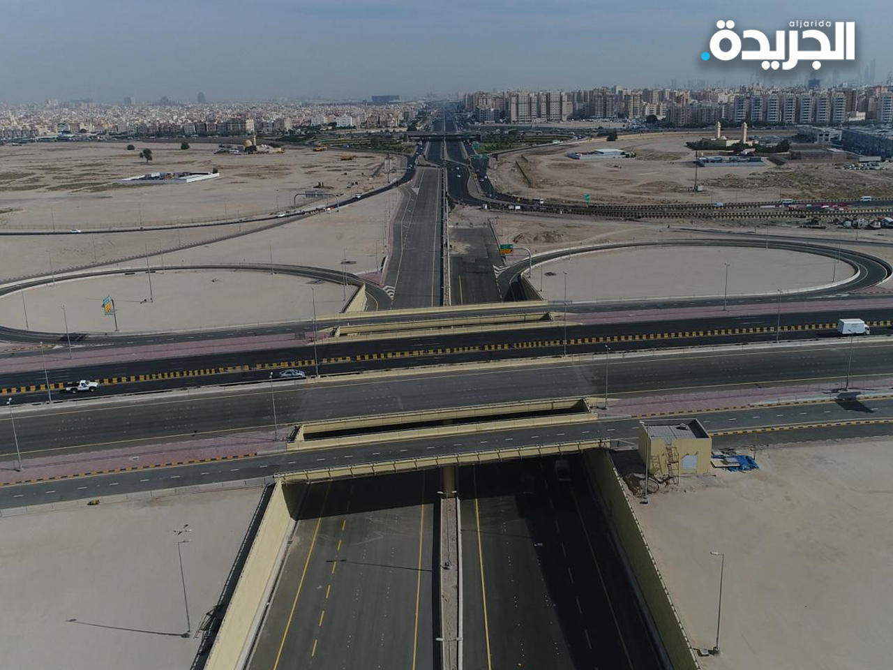 «الطرق»: افتتاح تقاطع على الدائري 6.5 مع الغزالي 