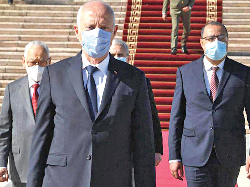 الرئيس التونسي قيس سعيد 