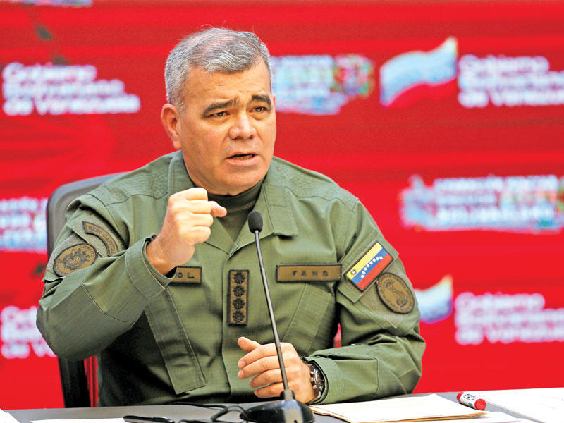 وزير الدفاع الفنزويلي فلاديمير بادرينو