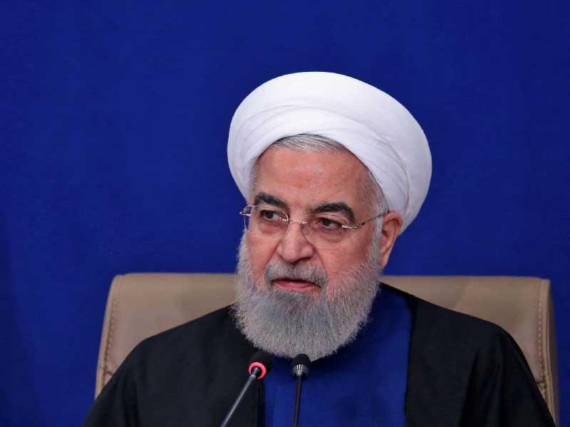 الرئيس الإيراني حسن روحاني 