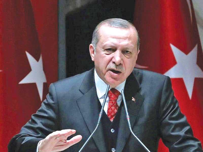 الرئيس التركي رجب طيب إردوغان 