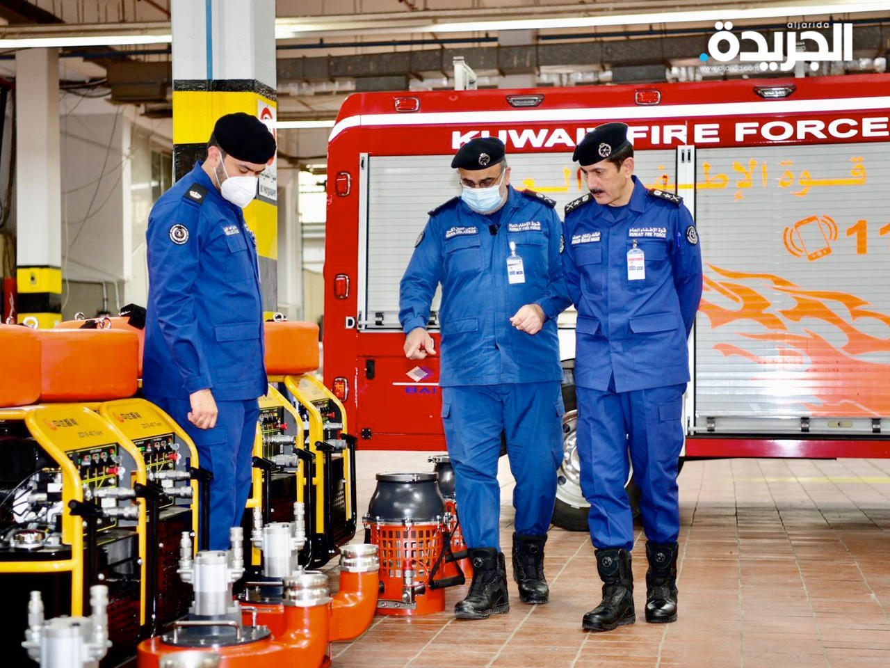 «الإطفاء»: تدشين 15 مضخة جديدة متطورة