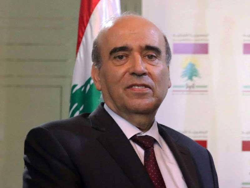  وزير الخارجية اللبناني في حكومة تصريف الأعمال شربل وهبة