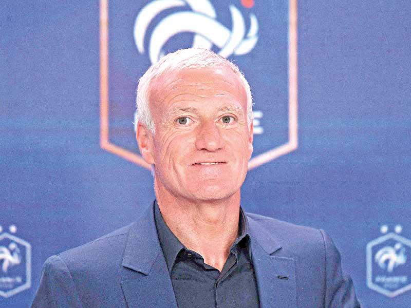  مدرب المنتخب الفرنسي ديديه ديشامب