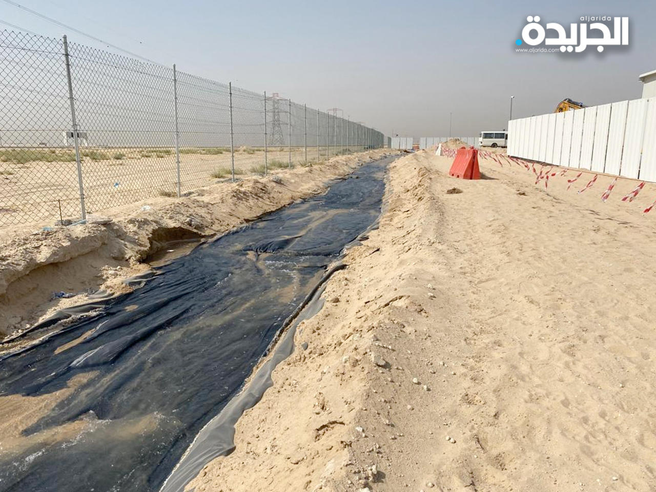 «البيئة»: المياه المنصرفة في مدينة صباح الأحمد جوفية