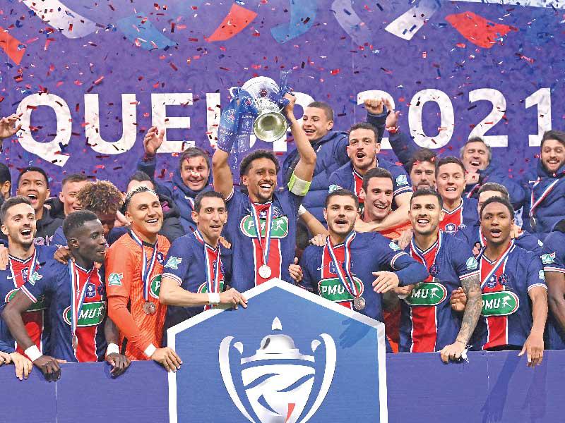 تتويج باريس سان جرمان بلقب كأس فرنسا