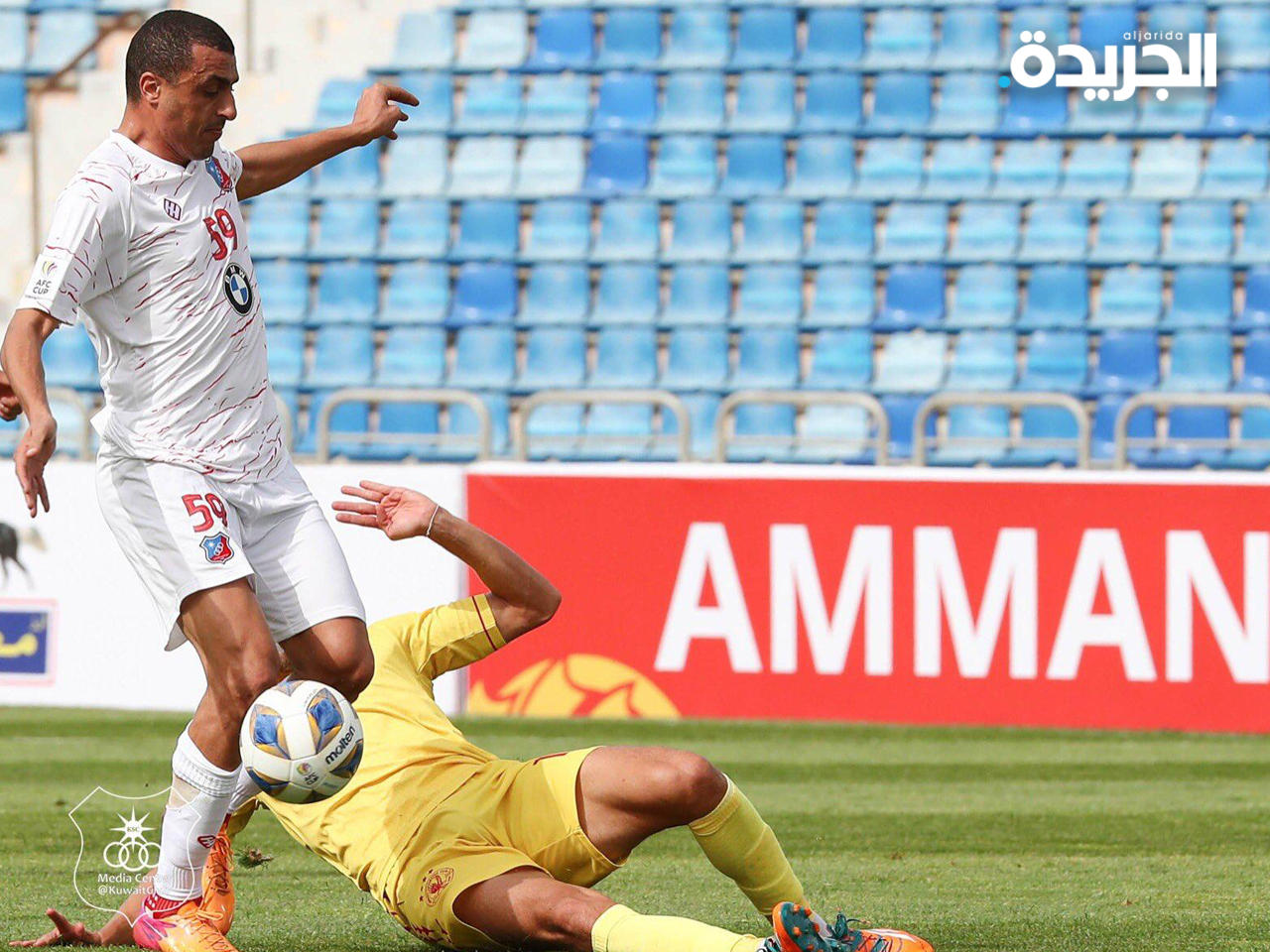 الكويت يفرط في الفوز بمستهل مشواره بكأس الاتحاد الآسيوي