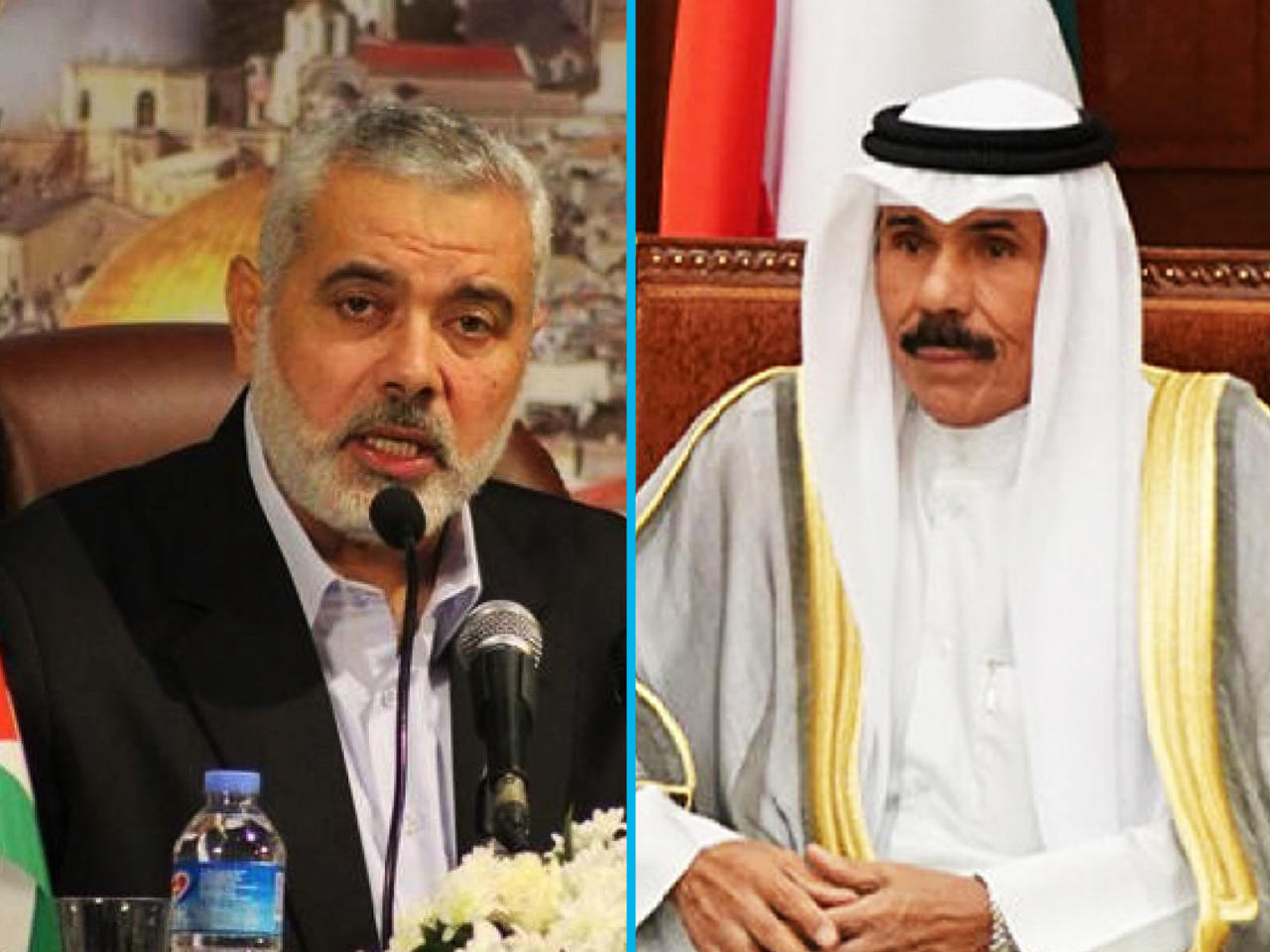 سمو الأمير يتلقى اتصالاً هاتفياً من رئيس المكتب السياسي لحركة حماس