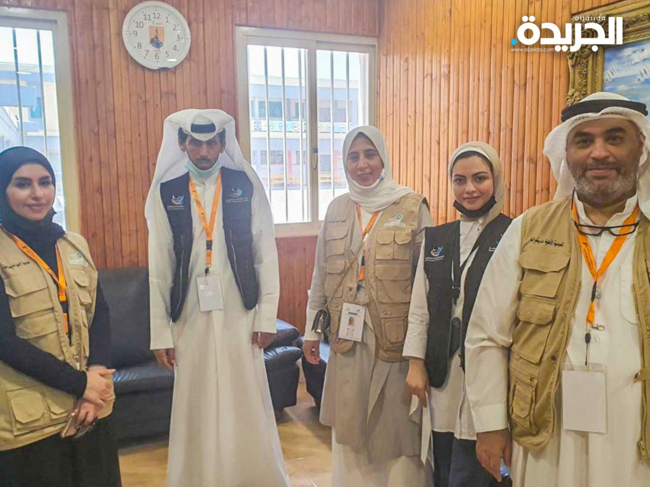  فريق جمعية الشفافية الكويتية لمراقبة الانتخابات 