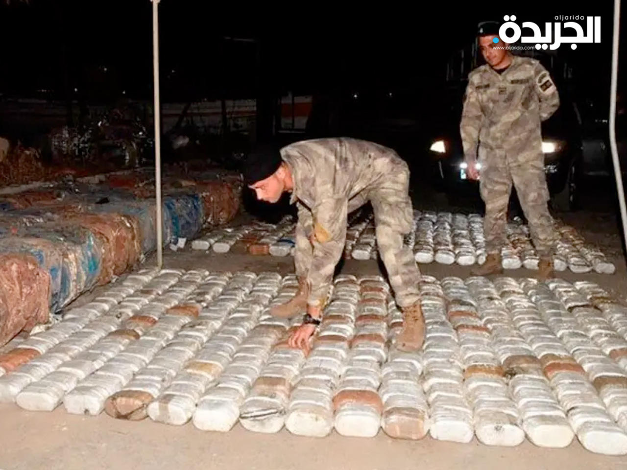 جانب من المضبوطات