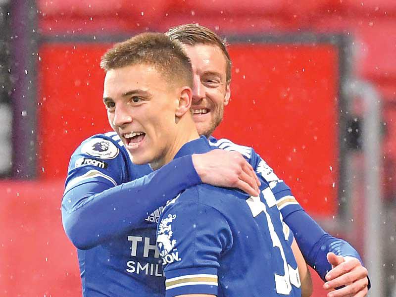 توماس وجيمي فاردي نجما ليستر سيتي