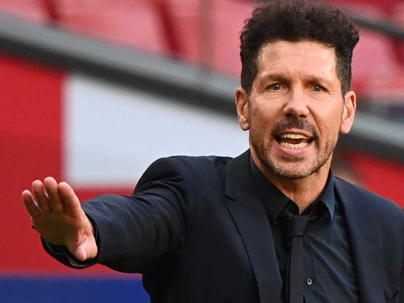  المدير الفني لأتلتيكو مدريد  دييغو سيميوني
