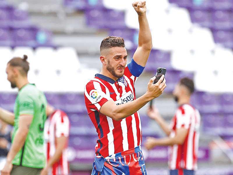 قائد أتلتيكو مدريد كوكي ريسوركسيون