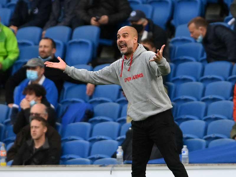  المدير الفني لمانشستر سيتي الإنكليزي  بيب غوارديولا