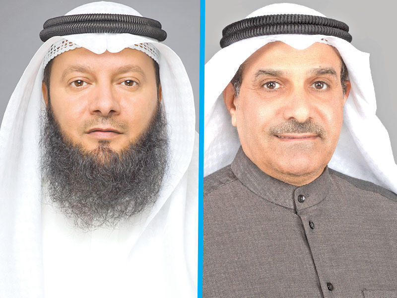 النائبان مرزوق الخليفة وأحمد مطيع