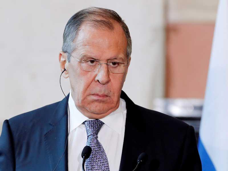 وزير الخارجية الروسي سيرغي لافروف