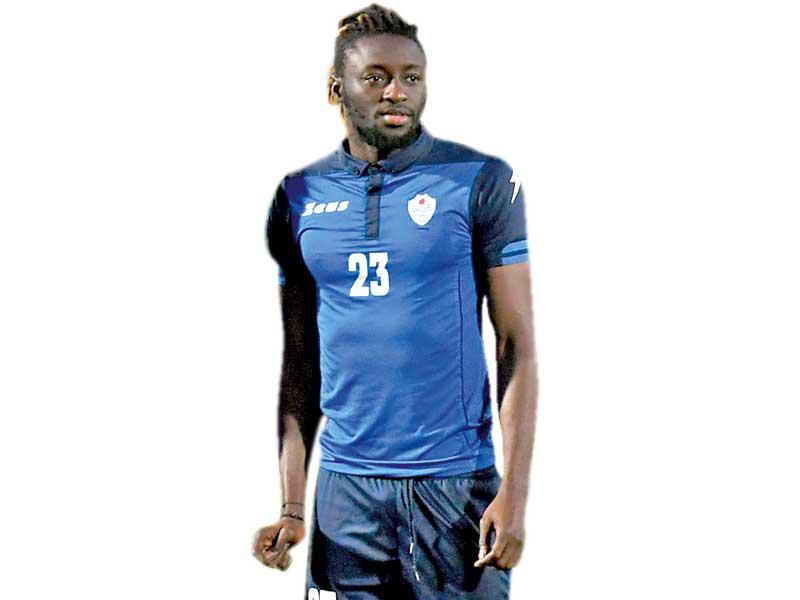  اللاعب الغامبي سانغ بير