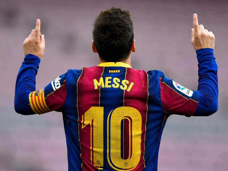 نجم برشلونة الأرجنتيني ليونيل ميسي