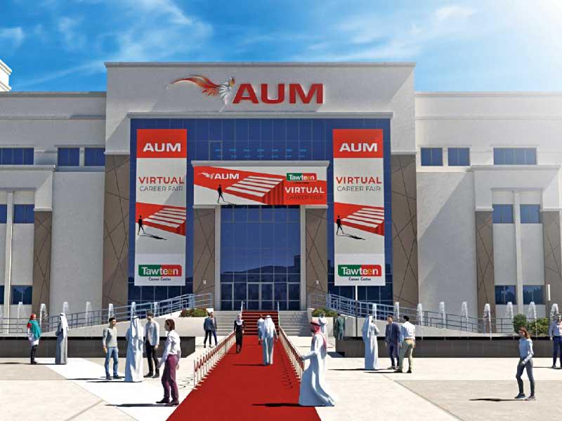 جانب من المشاركة الافتراضية في المعرض