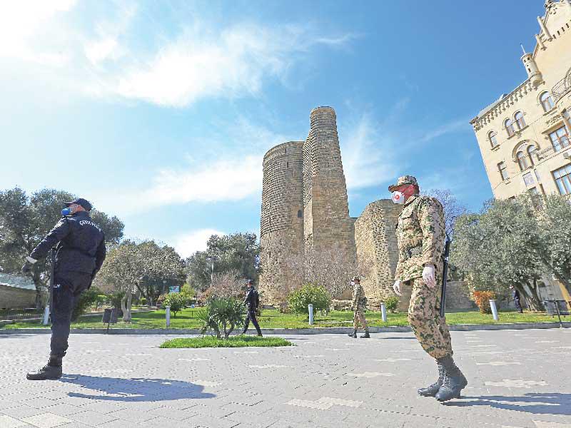القوات الأرمينية أطلقت النار على القوات الأذربيجانية 