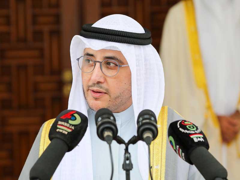  وزير الخارجية وزير الدولة لشؤون مجلس الوزراء الشيخ د. أحمد الناصر