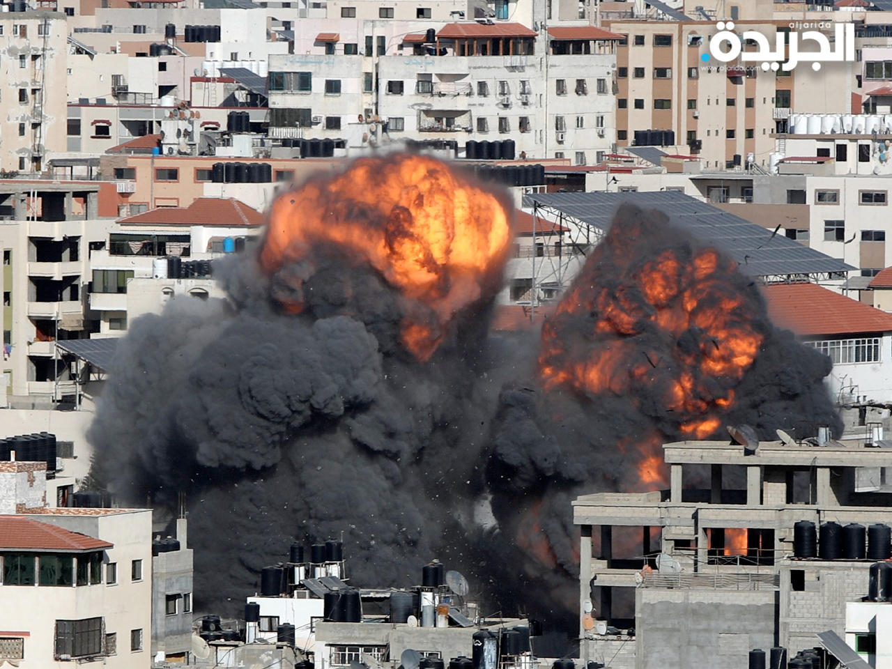 قصف صاروخي للاحتلال على غزة