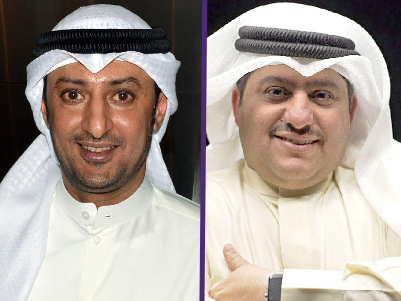 نائب رئيس مجلس إدارة شركة السينما الكويتية الوطنية هشام الغانم  - المخرج حمد الصراف