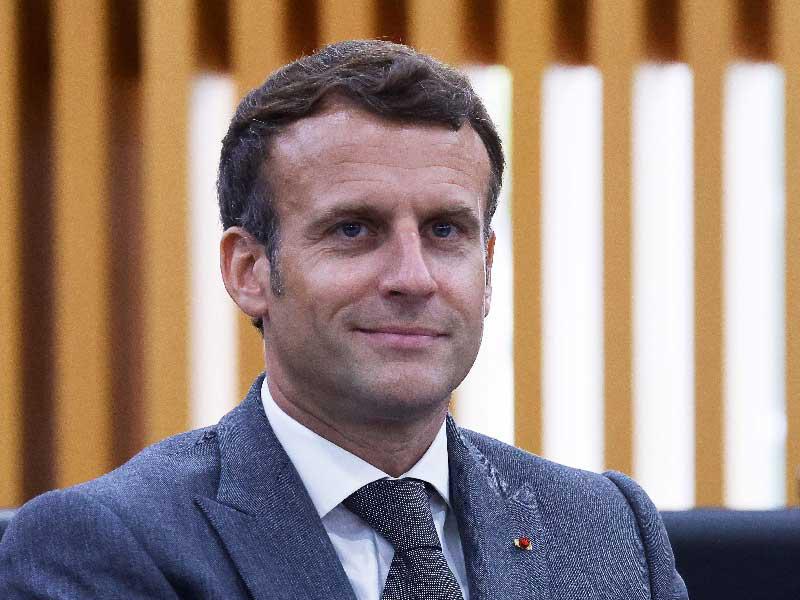 الرئيس الفرنسي إيمانويل ماكرون