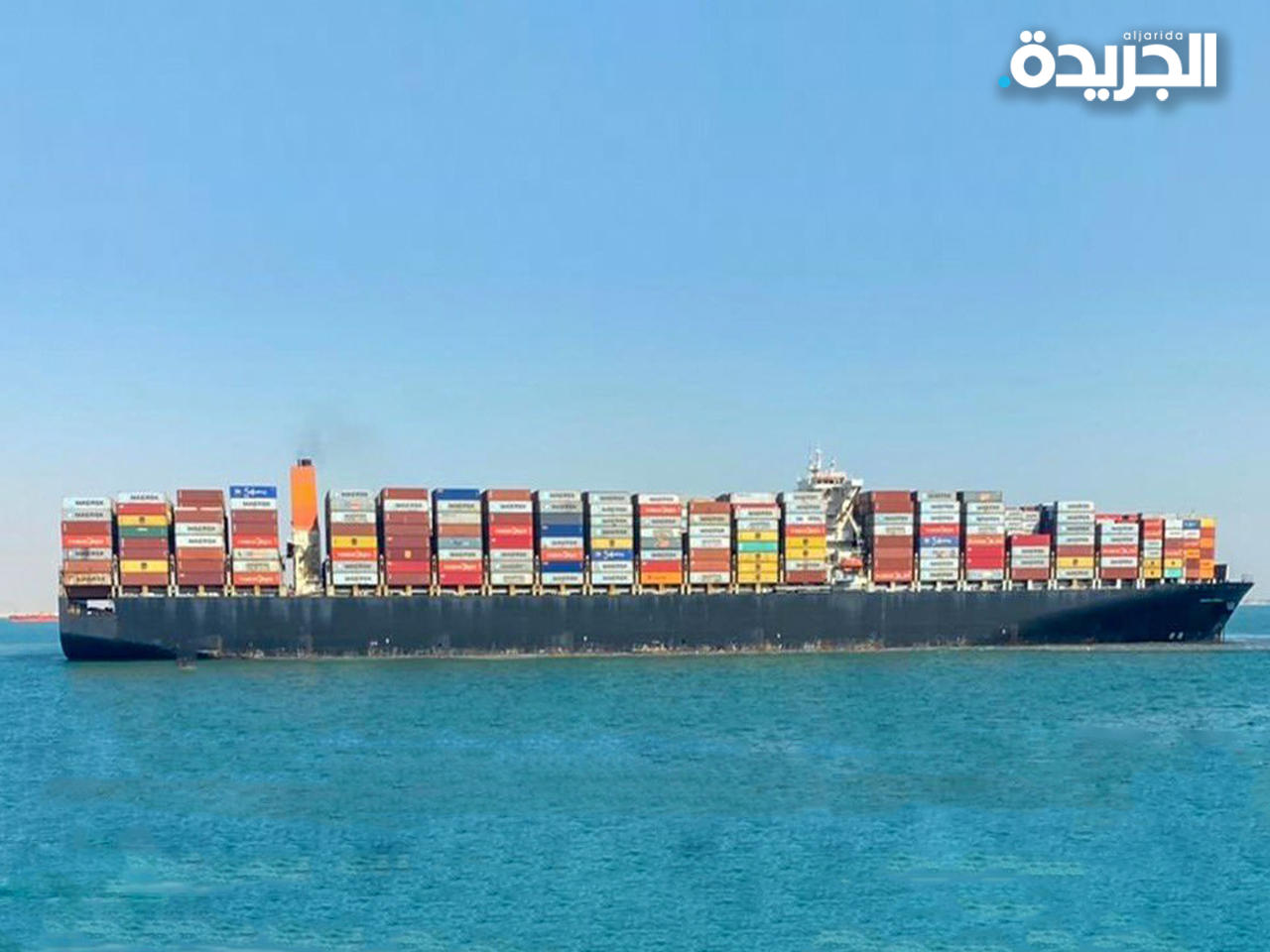 جنوح سفينة جديدة في قناة السويس بسبب عطل مفاجئ بمحركاتها