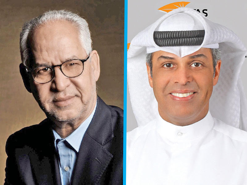 المدير العام لـ «التقدم العلمي» عضو ومقرر مجلس أمناء جائزة السميط الدكتور خالد الفاضل- الدكتور جواد محجور