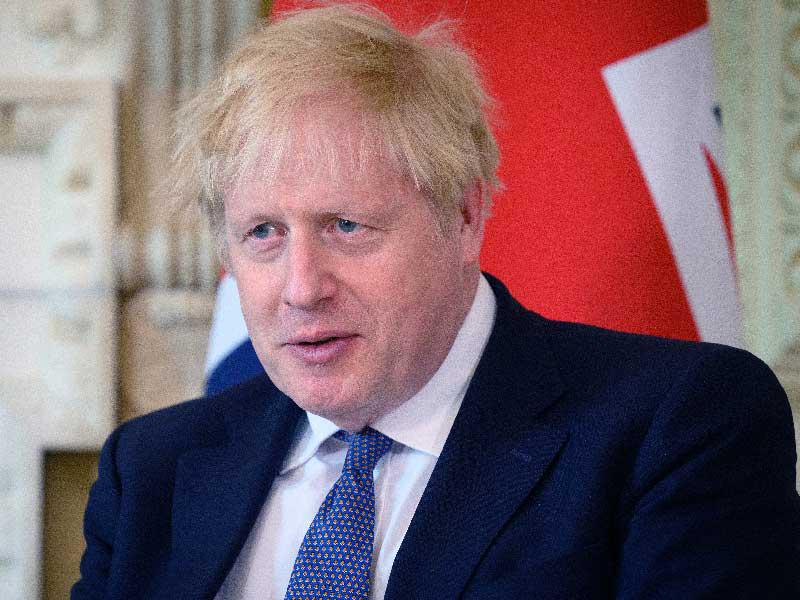 رئيس الحكومة البريطانية المحافظ بوريس جونسون 
