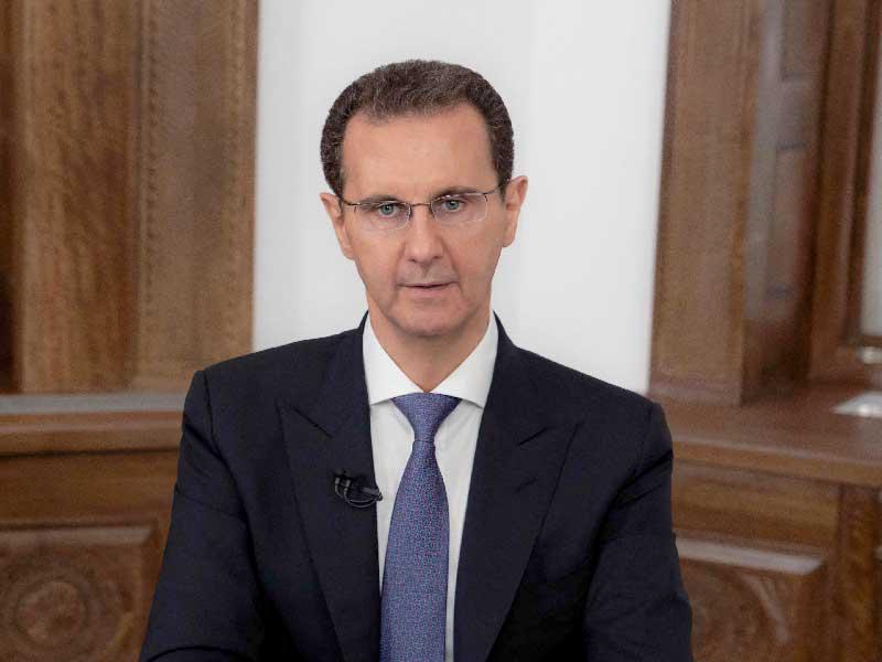 الرئيس السوري بشار الأسد