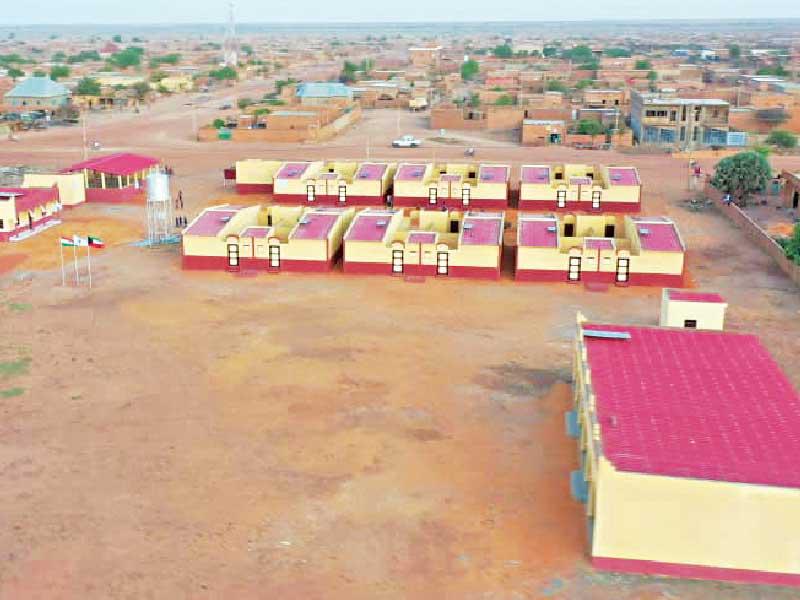 جانب من إحدى القرى