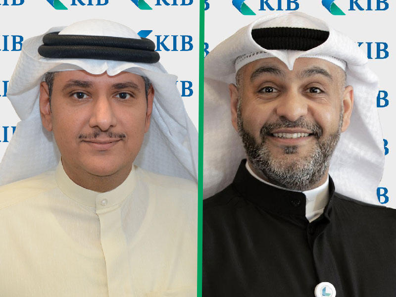 نائب المدير العام لإدارة الموارد البشرية في بنك الكويت الدولي فراس الدارمي - نائب المدير العام للإدارة المصرفية التجارية ورئيس الخدمات المصرفية التجارية المحلية هشام المباركي 