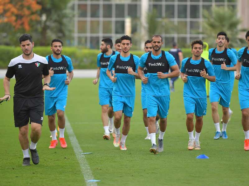 تدريب سابق للأزرق