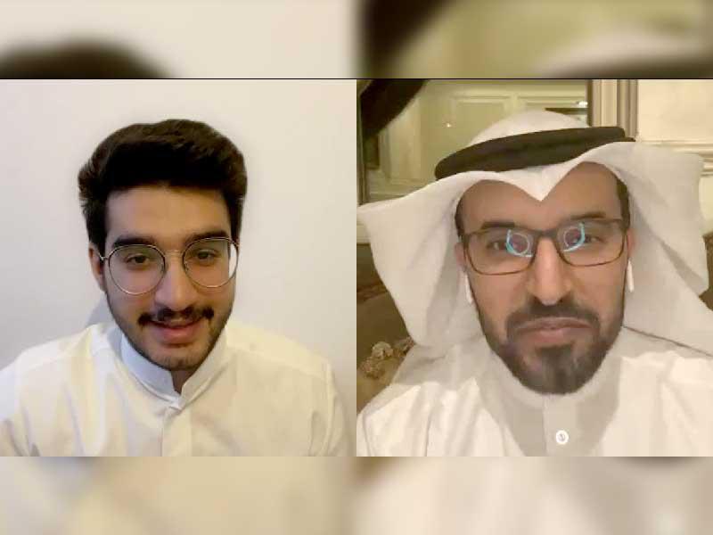  الرئيس التنفيذي في «نماء» سعد العتيبي وعريف الملتقى 