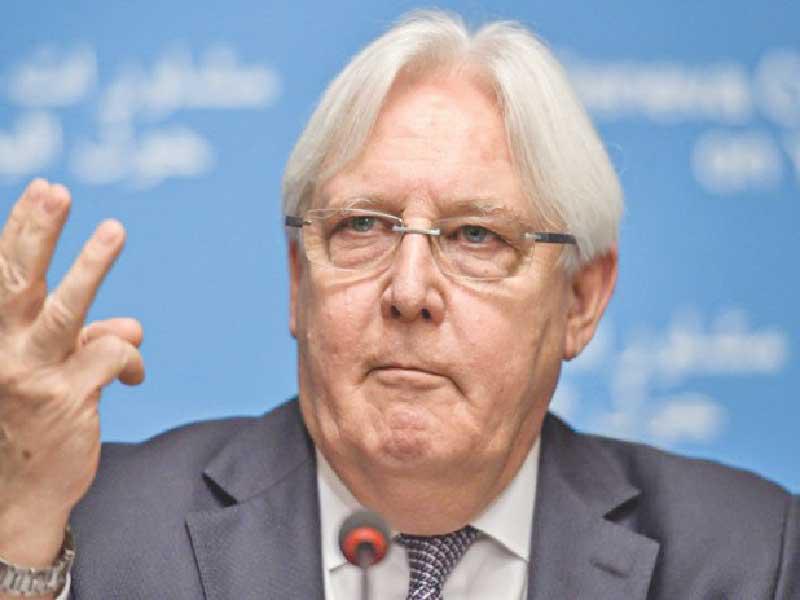 المبعوث الخاص للأمين العام للأمم المتحدة إلى اليمن مارتن غريفيث 